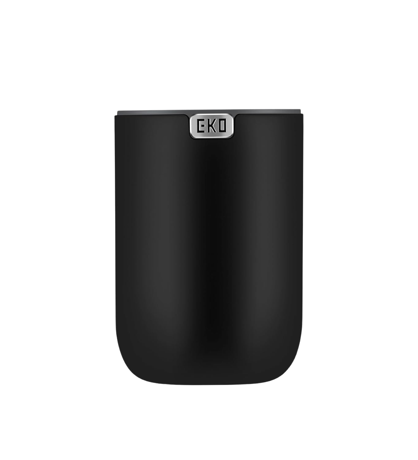 OBSSESSIONS Fandy Mini Desk Trash Can with Swing-Top Lid 1.5 Ltr | Round | For Office, Home, Car