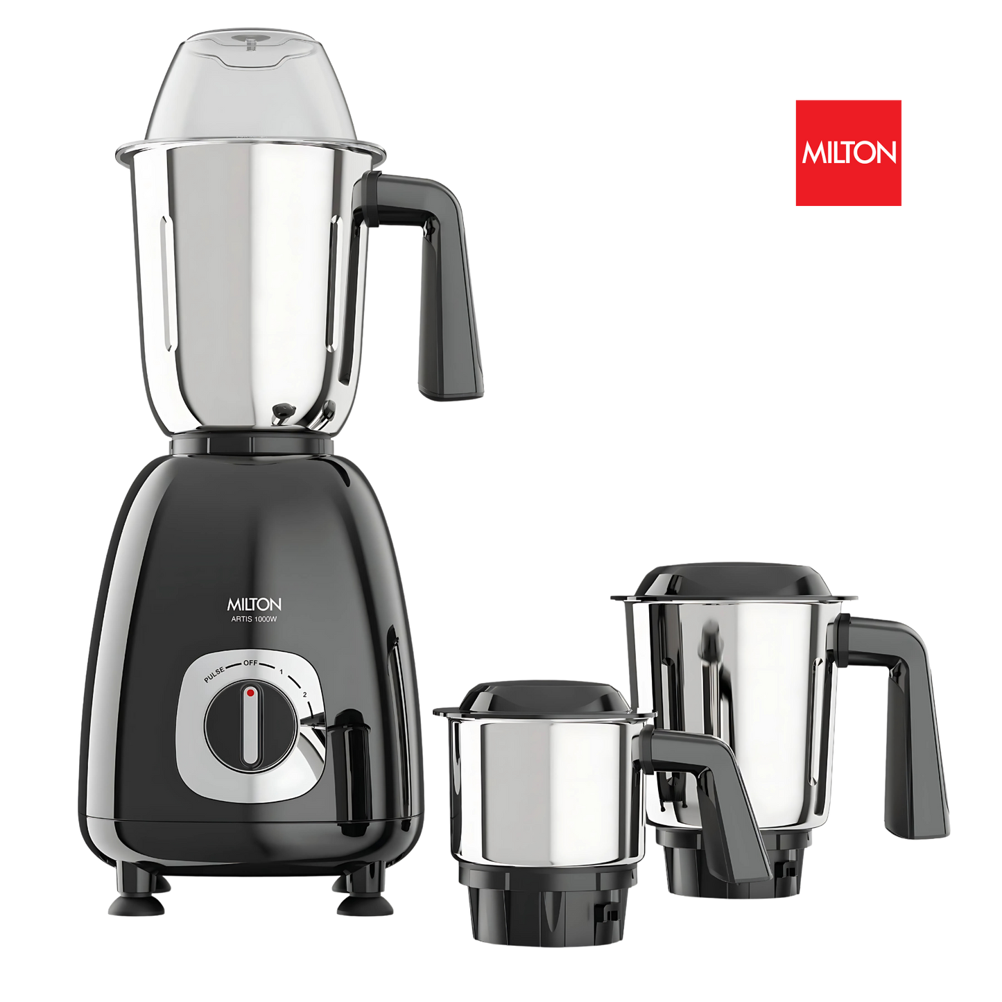 MILTON Artis Mixer Grinder | 800 Watt | Wine Brown Color