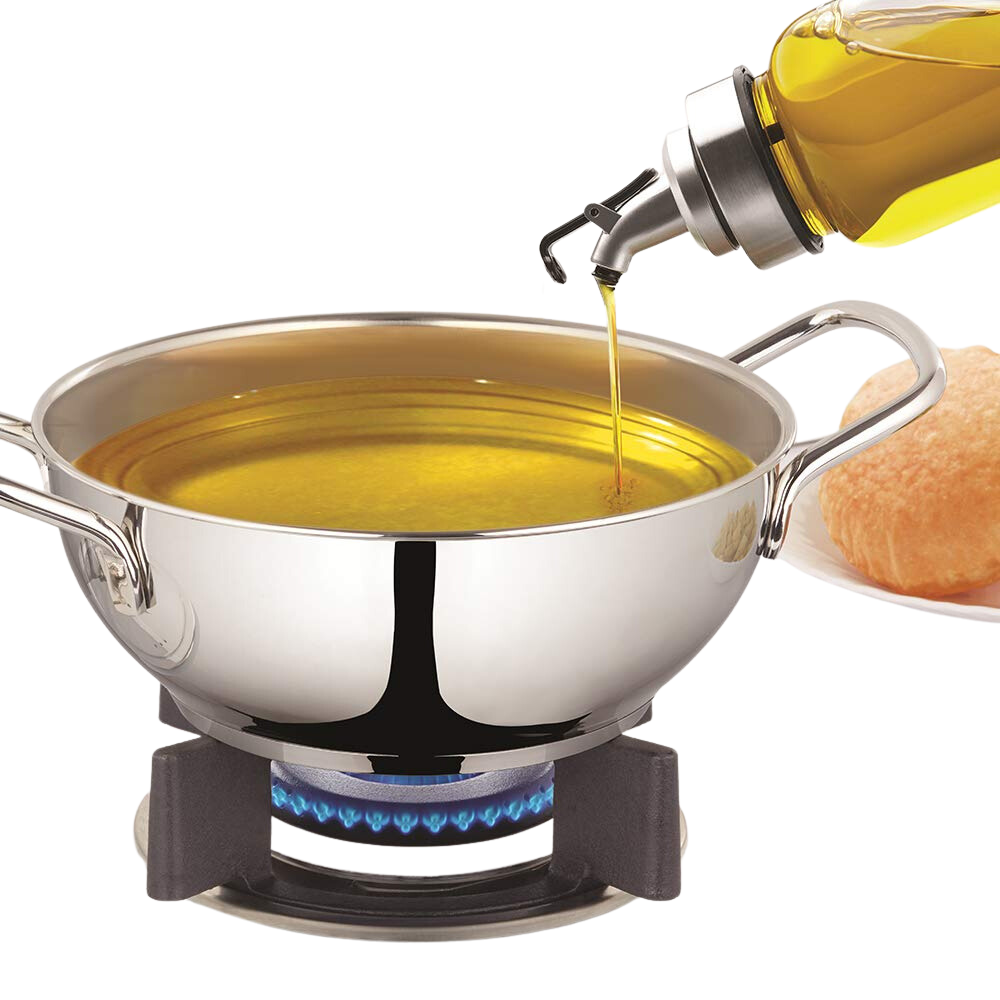 Borosil Transparent Borosilicate Glass Oil Dispenser | Light Weight | With Calibration Marks | Flame Proof, Drip Free Nozzle - Premium Oil Dispenser from borosil - Just Rs. 562! Shop now at Surana Sons