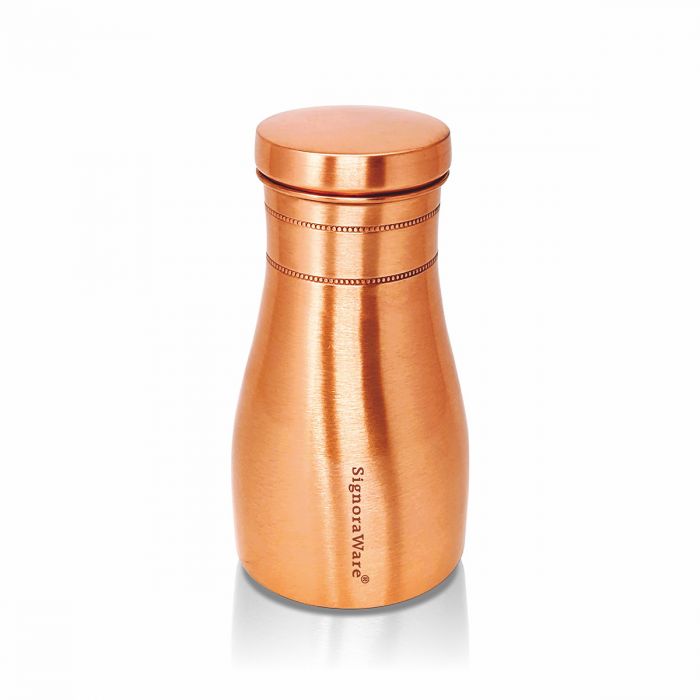 Signoraware Copper Bottle 900 ML | Pure Copper | Oxidation Preventive Outer Coating | Home & Office | Gift Box - Premium copper water bottles from Signoraware - Just Rs. 1008! Shop now at Surana Sons