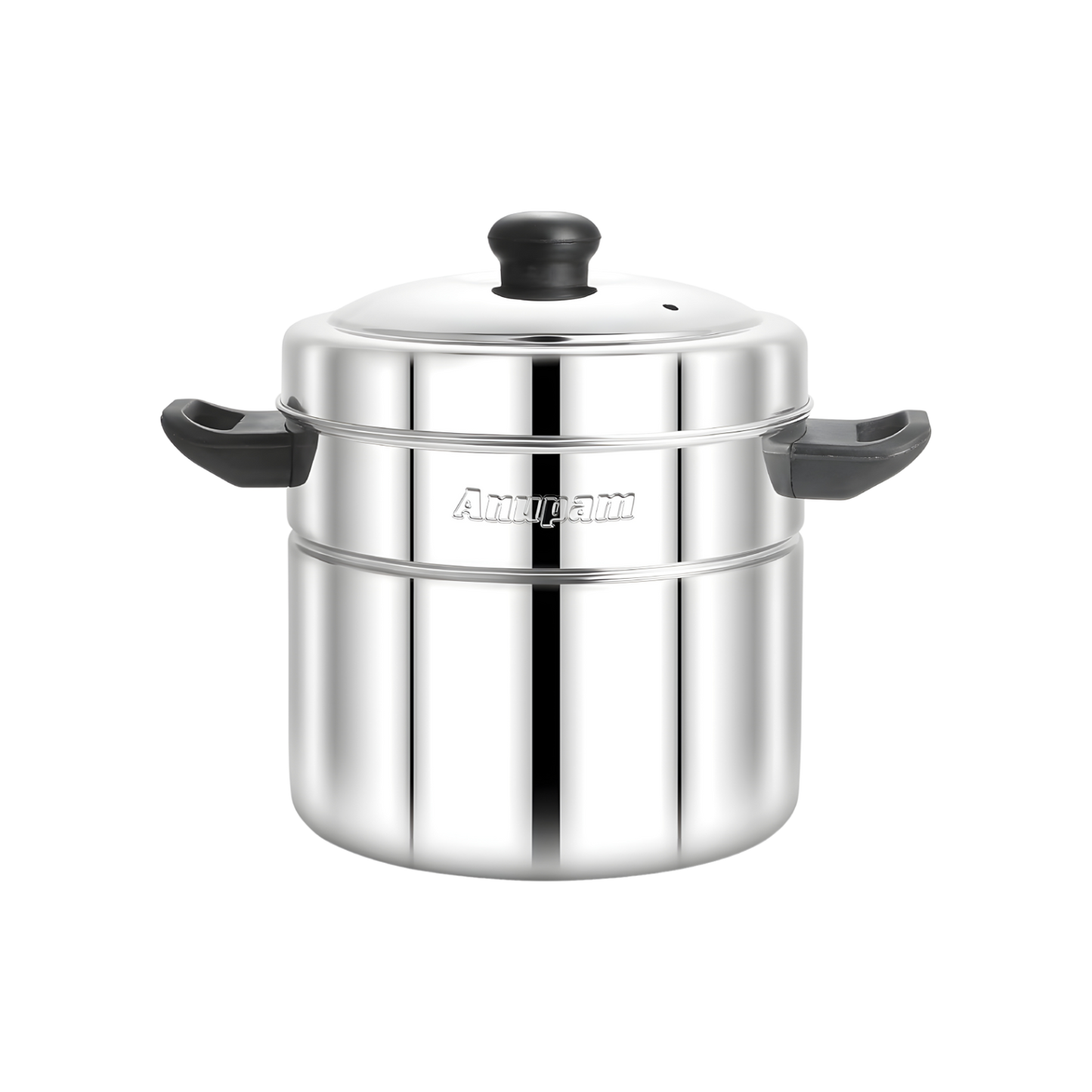 ANUPAM Stainless Steel Multipurpose Gas Tandoor | Bati Maker, Pizza Maker & Roti Cooker |