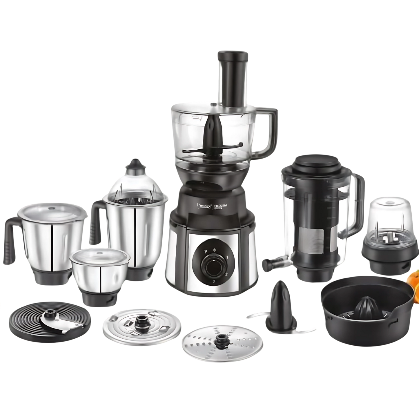 Prestige Endura Pro 1000 Watt Multi Functional Mixer Grinder | Food Processor | 6 Jars - Premium Mixer Grinder from Prestige - Just Rs. 9600! Shop now at Surana Sons