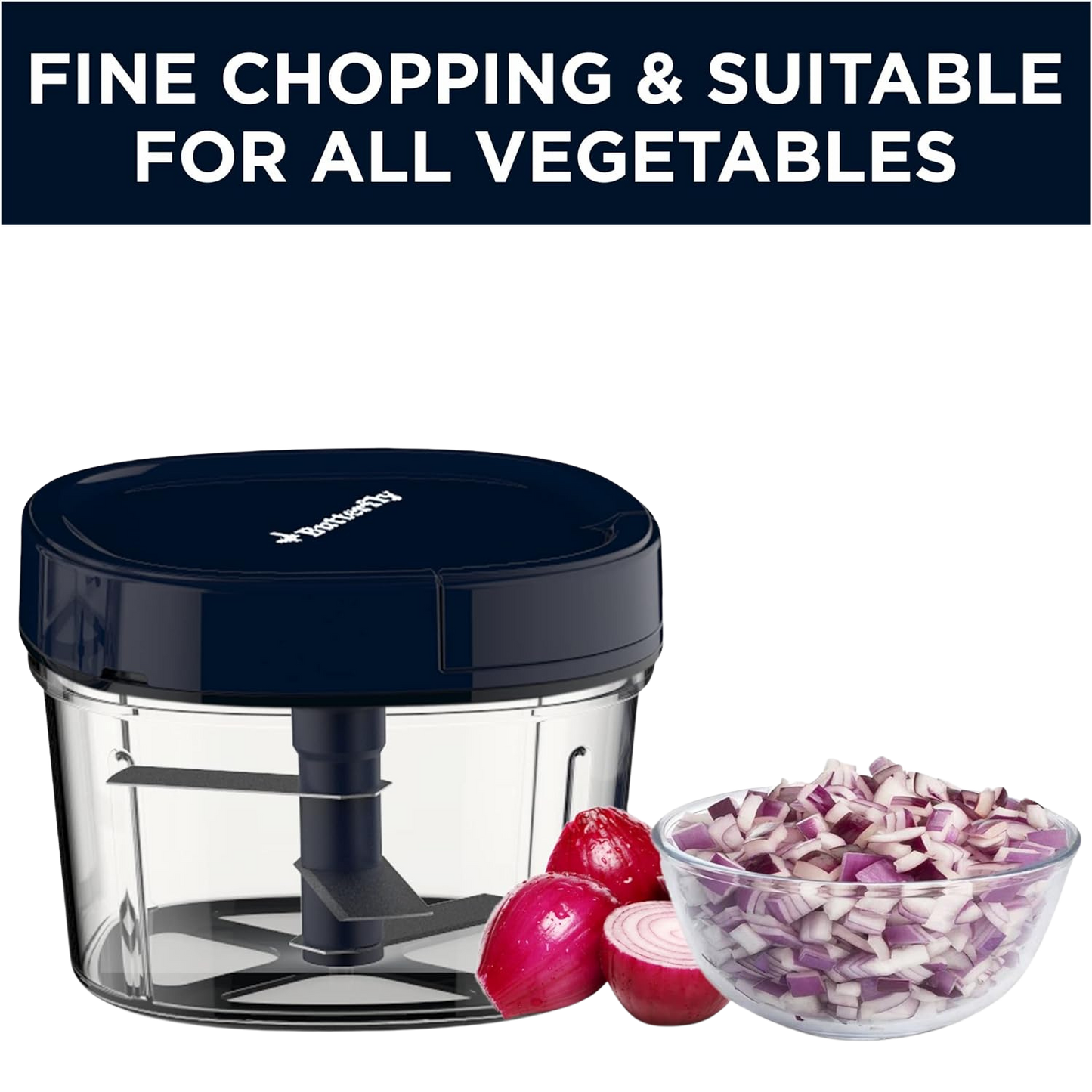 BUTTERFLY Premium chopper | Manual | Handy & easy to Use