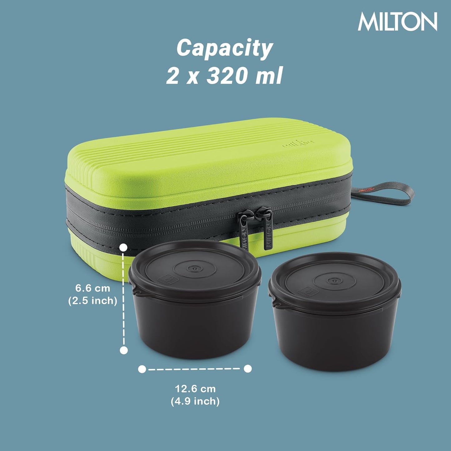 MILTON Urban Case /Town Case Hot Tiffin | Leak Proof | M.W. Safe