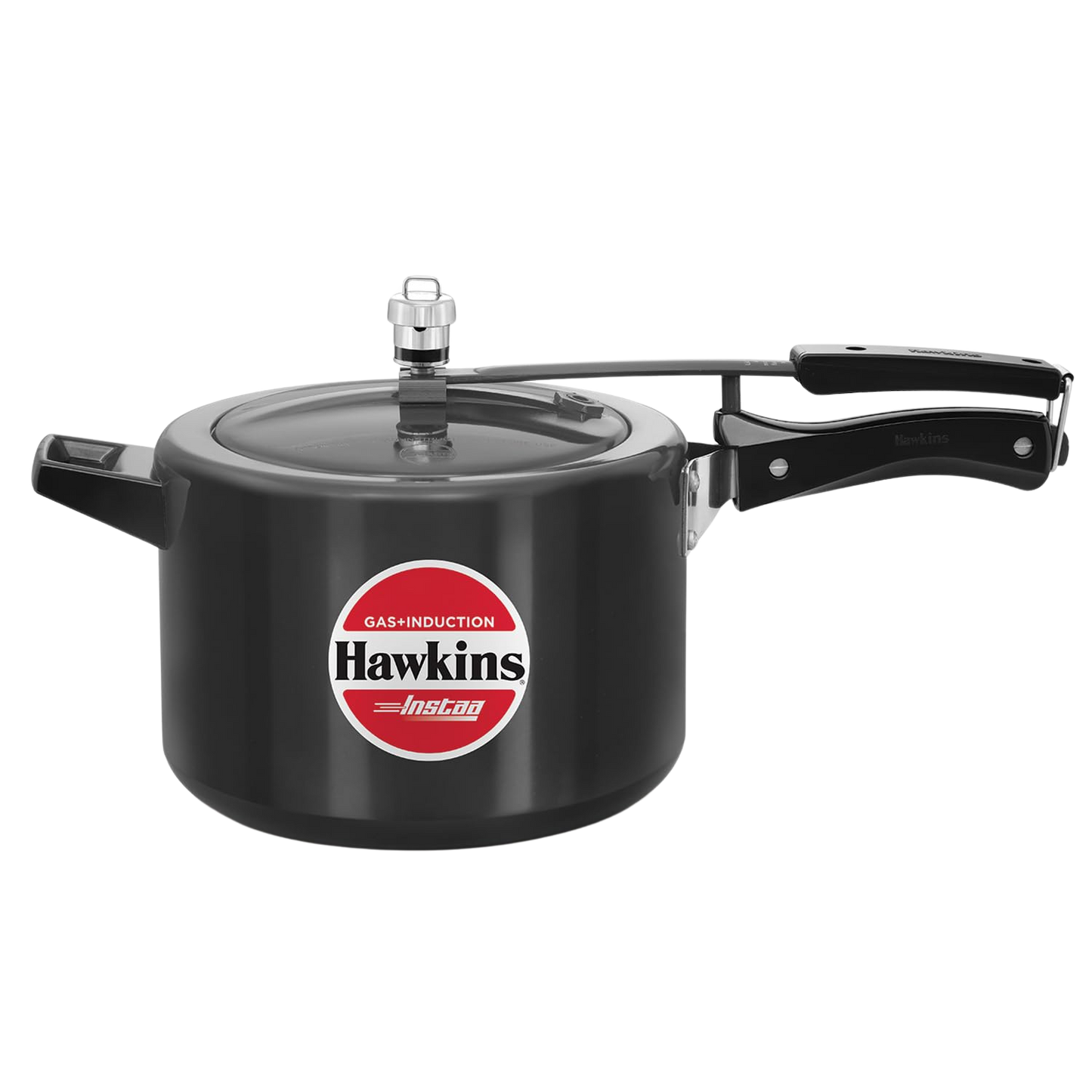 HAWKINS Instaa Pressure Cooker, Induction Base Inner Lid Cooker | Hard Anodised Cooker | Black - Premium hard anodised pressure cooker from Hawkins - Just Rs. 1575! Shop now at Surana Sons