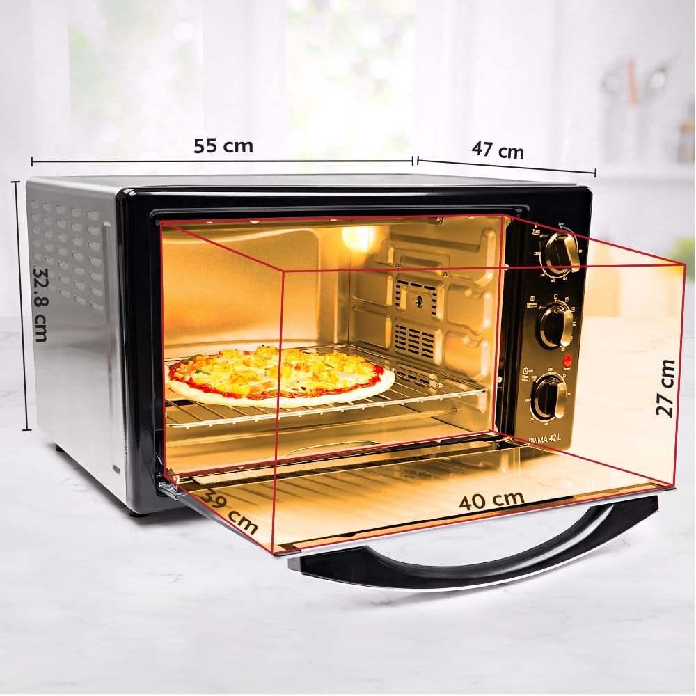 Borosil Prima/Prima Pro Oven Toaster Griller (OTG) - Premium OTG from Borosil - Just Rs. 6499! Shop now at Surana Sons