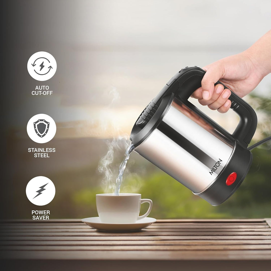 MILTON Electric INSTA Travel Kettle 500 ML | 1000 W