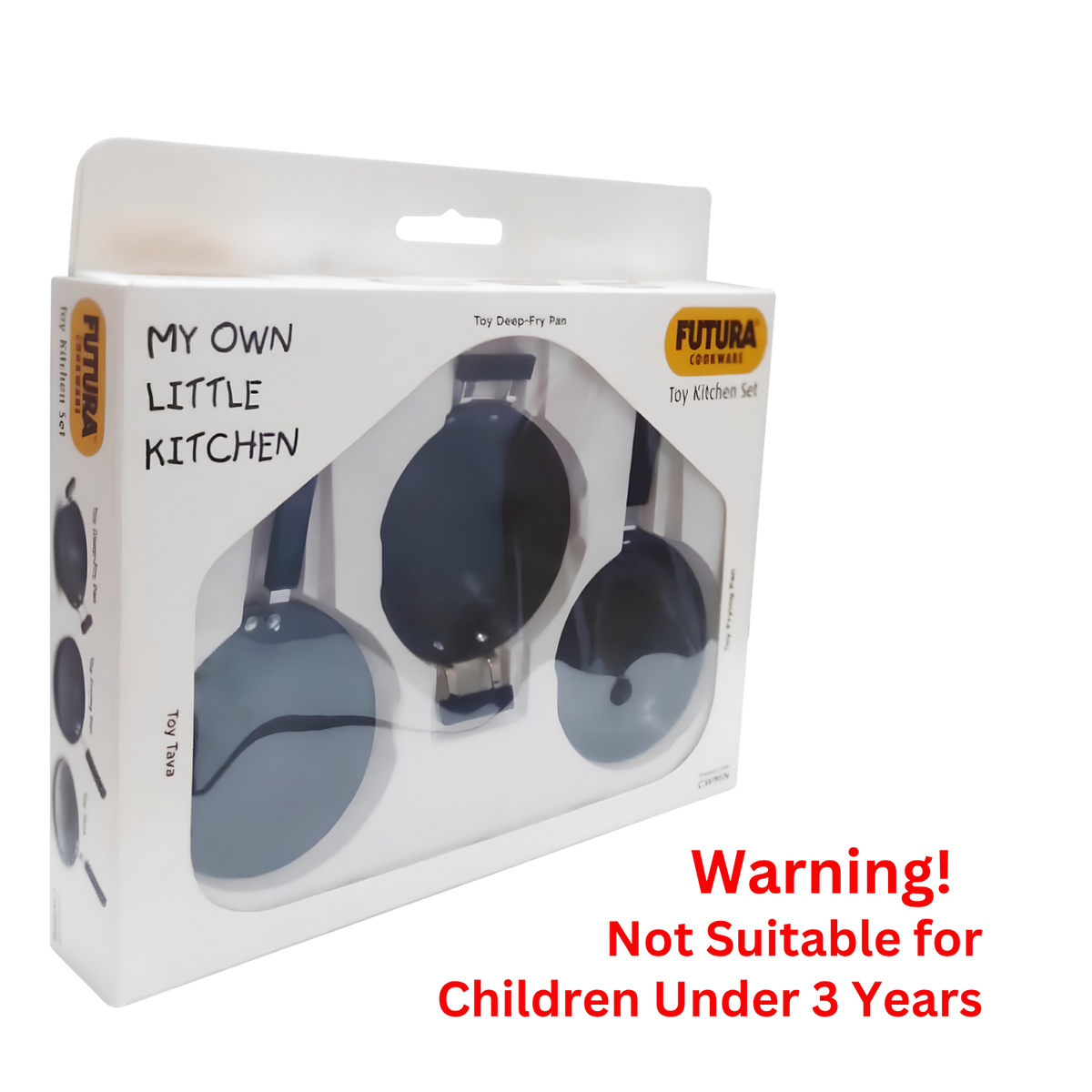 Hawkins Futura Toy Kitchen Set | Set 3 | Premium Quality (CWMIN)