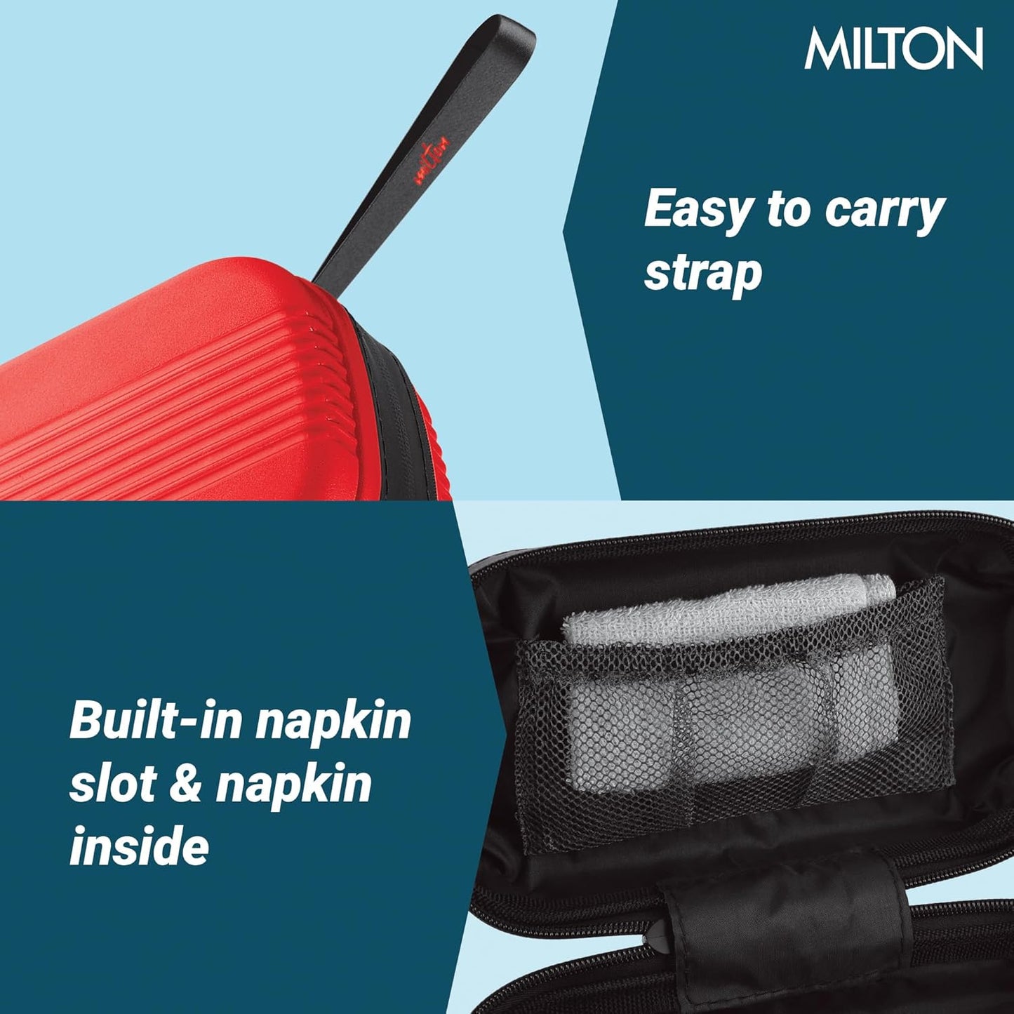 MILTON Urban Case /Town Case Hot Tiffin | Leak Proof | M.W. Safe