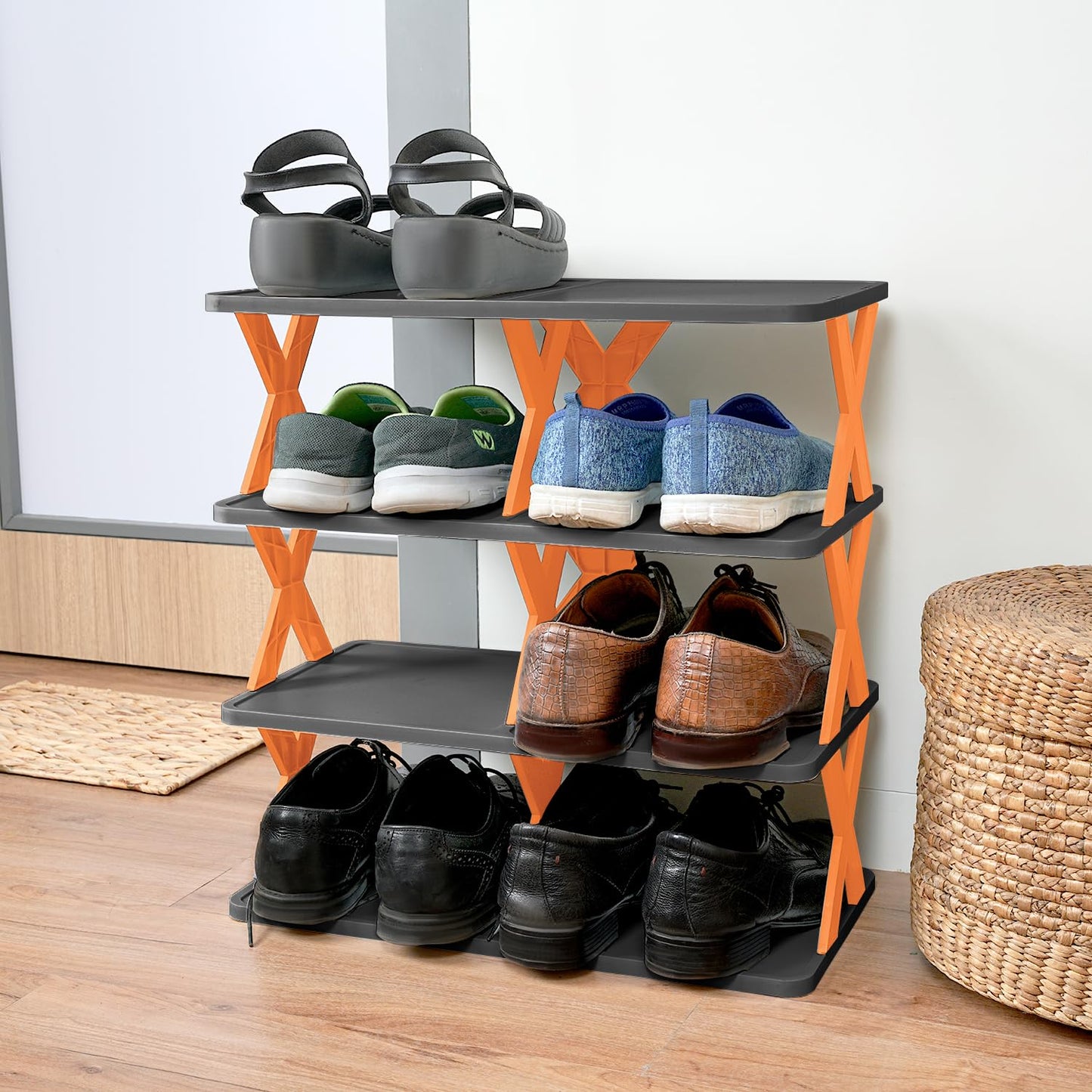 Nayasa X Shoe Rack Organizer - Premium Shoe Rack from Nayasa - Just Rs. 499! Shop now at Surana Sons
