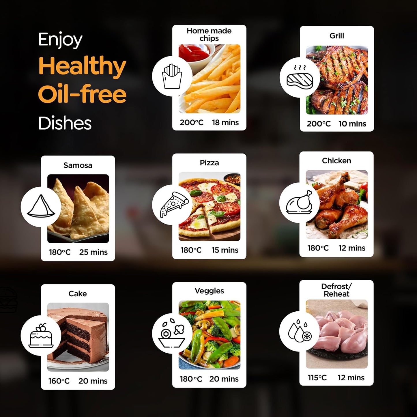 Prestige Nutrifry Electric Digital Air Fryer 4.5 Ltr - Premium Air Fryer from Prestige - Just Rs. 3799! Shop now at Surana Sons