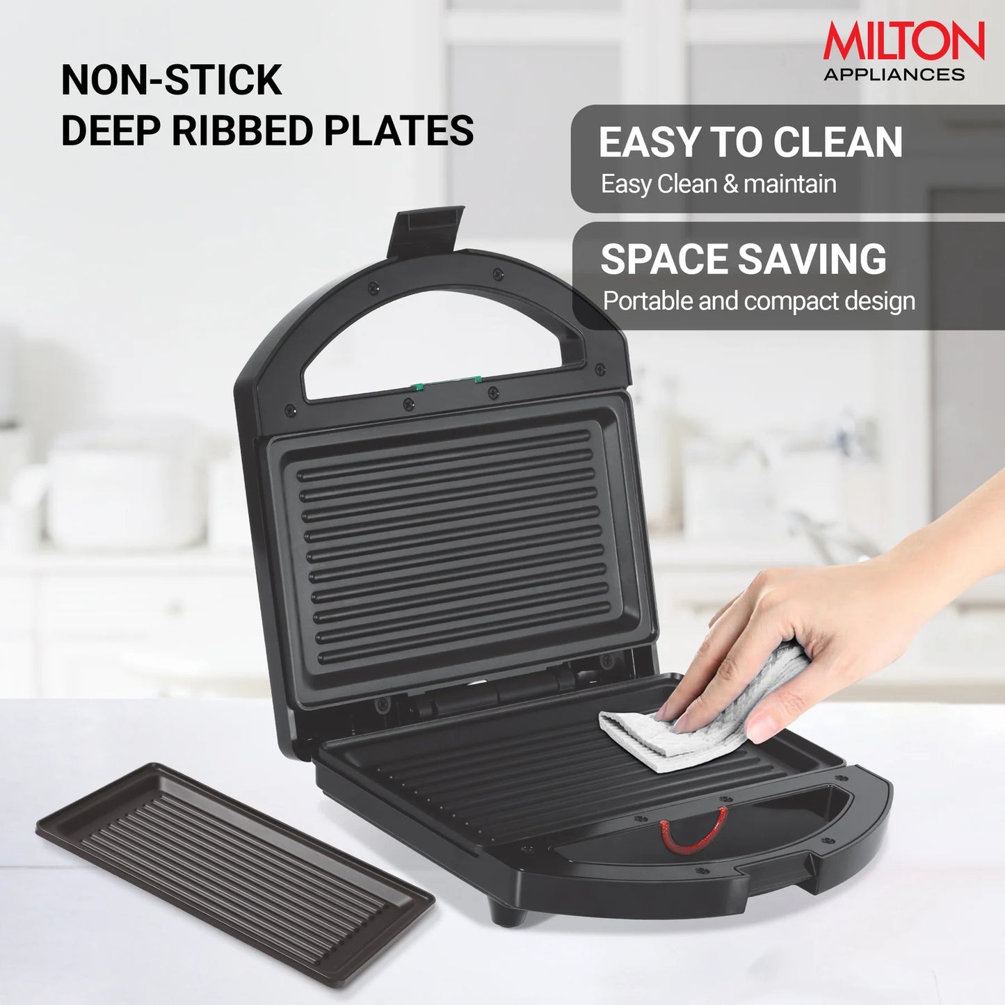 MILTON Grill Toaster HSG044 | Bakelite/SS Body