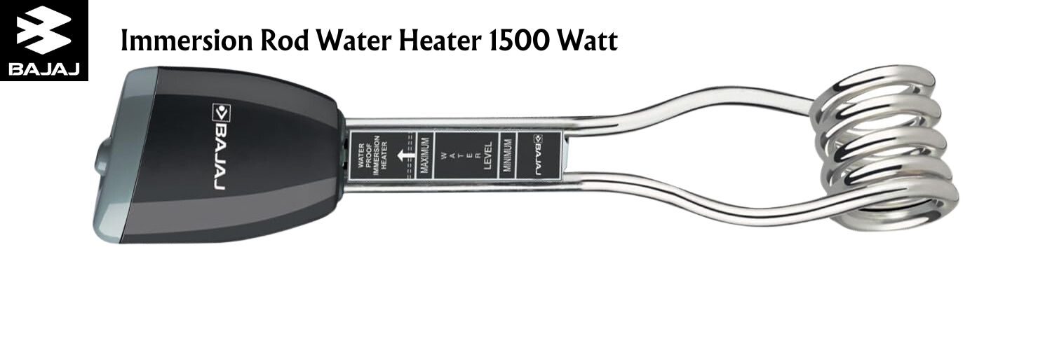 Bajaj Immersion Water Heater Rod 1500 Watt BAJAJ Water Heating