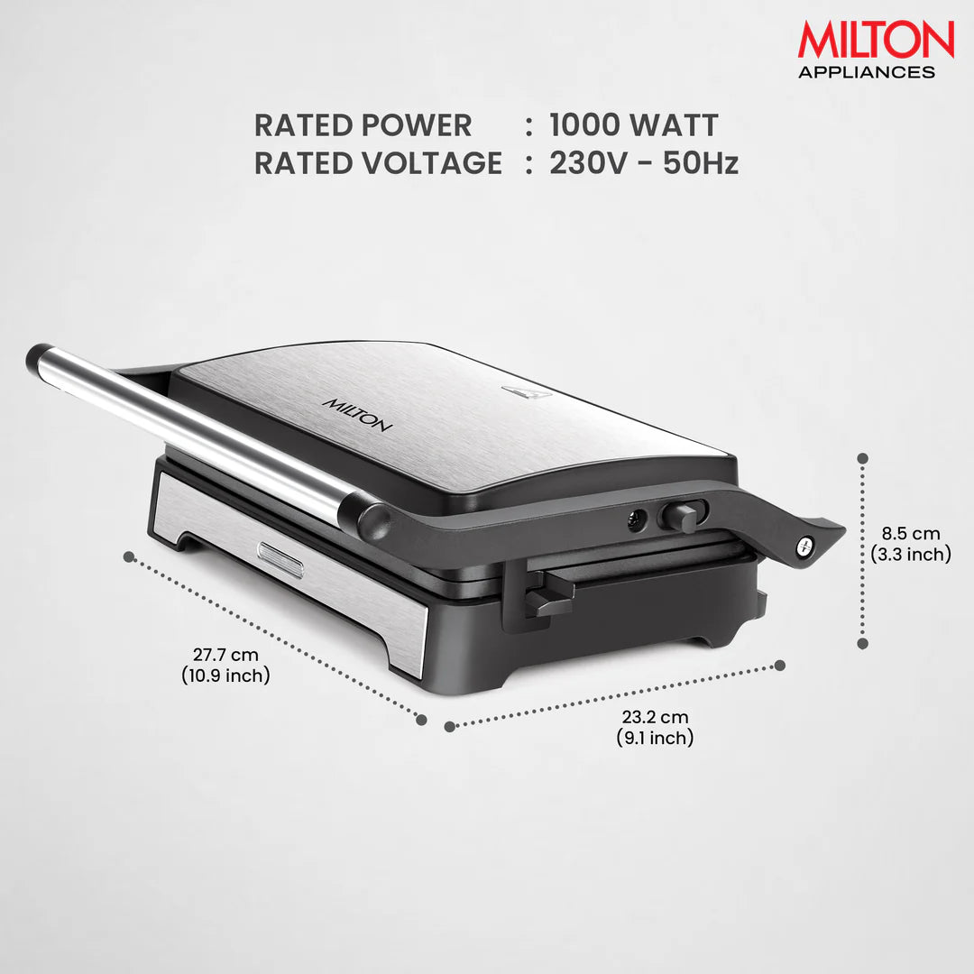 MILTON Insta Sandwich Grill | 1000 W
