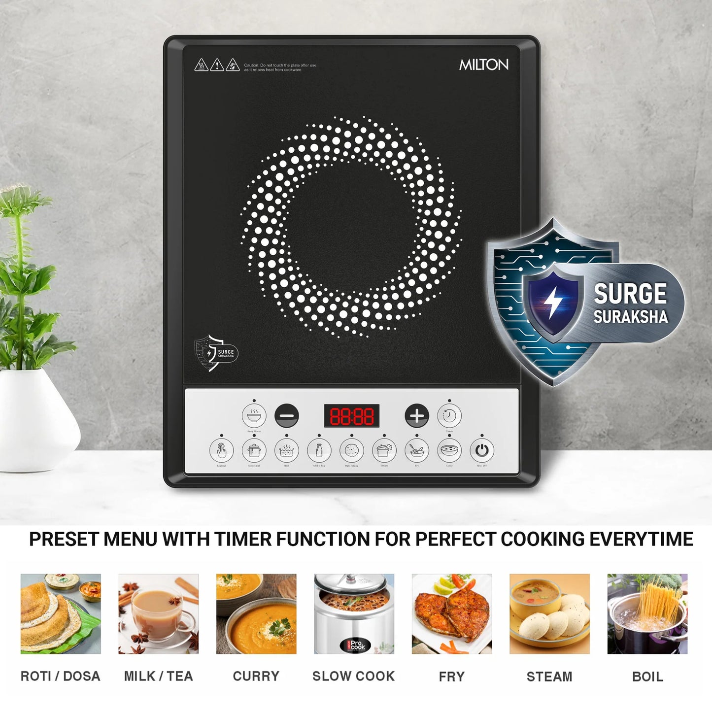 MILTON Elio Induction Cooktop