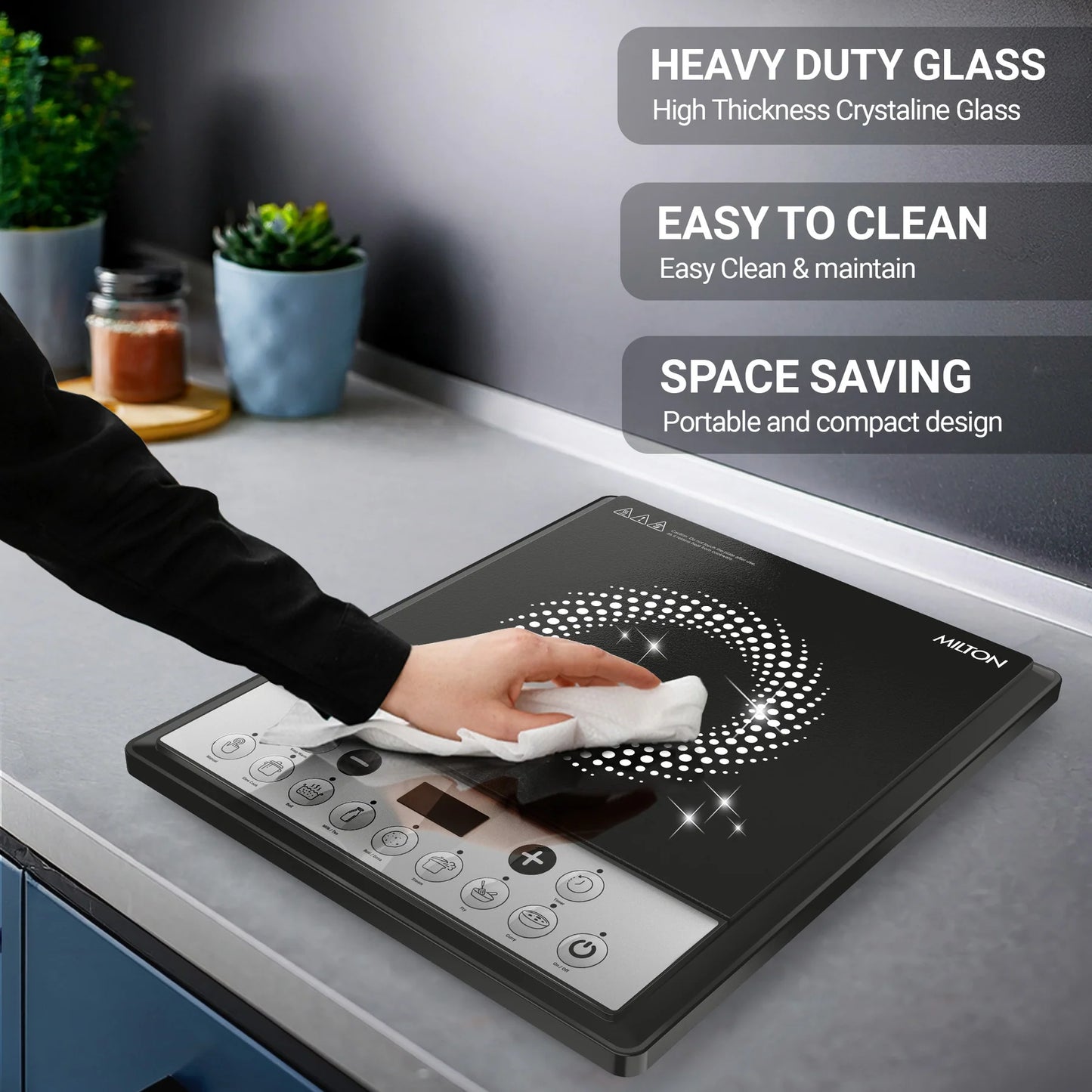 MILTON Elio Induction Cooktop