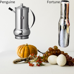 Unique Stainless Steel Premium Oil Dispenser, Oil Pourer, Oil Can with nozzle cover | Mirror Polish - Premium SS Oil Can from Unique - Just Rs. 599! Shop now at Surana Sons
