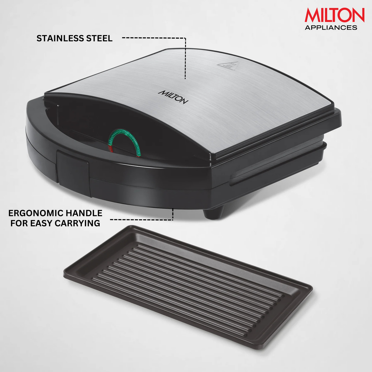 MILTON Grill Toaster HSG044 | Bakelite/SS Body