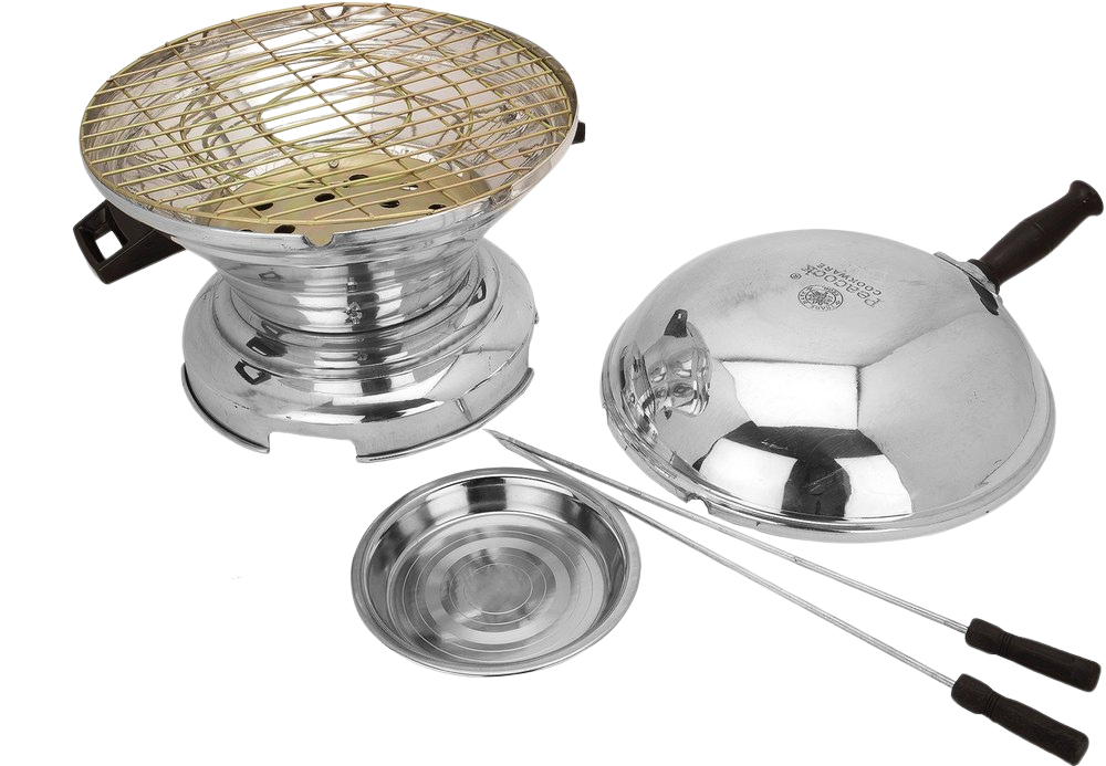 PEACOCK Gas Tandoor Deluxe | Multi Purpose Oven | Barbeque Griller/Bati/Pizza/Tandoori Roti Maker - Premium Gas Tandoor from Peacock - Just Rs. 2090! Shop now at Surana Sons