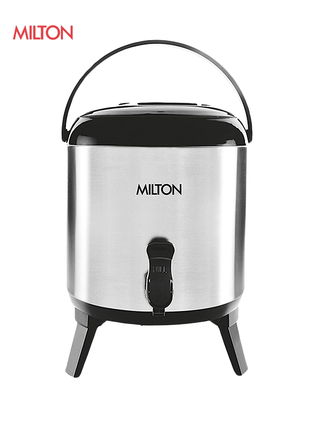 Milton Stellar Thermosteel Water Jug, Litres, Silver, Black