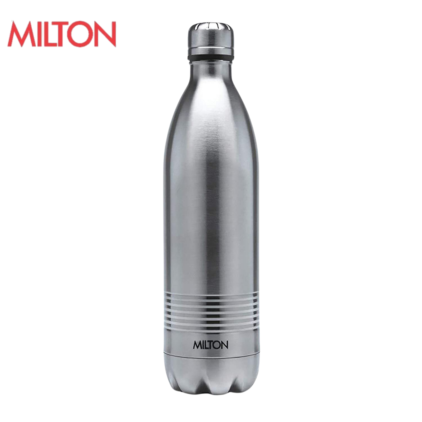 Milton Duo DLX 750 Thermosteel 24 Hours Hot and Cold Water Bottle, Silver | Leak Proof | - Premium SS hot & Cold water Bottle from Milton - Just Rs. 904! Shop now at Surana Sons
