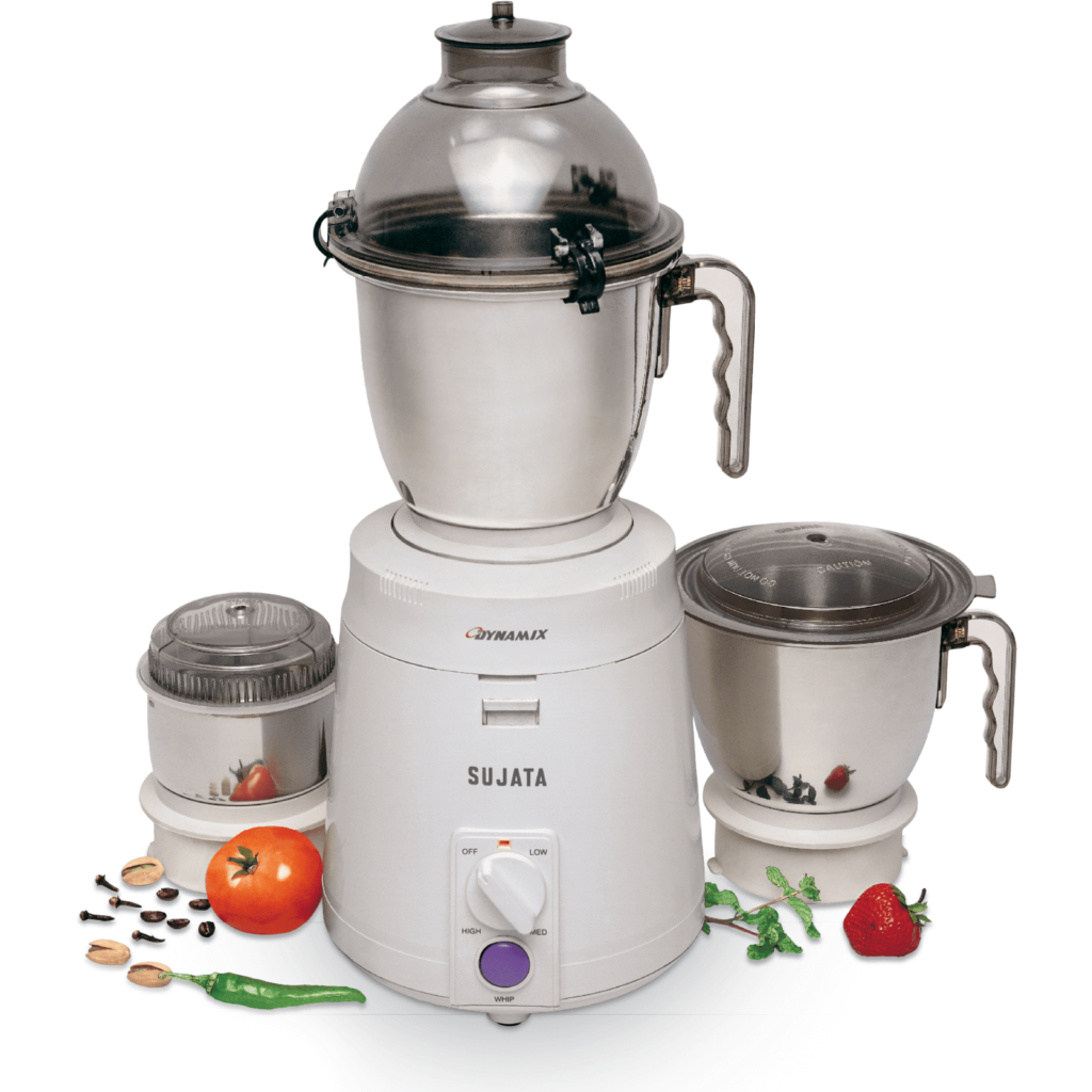 Sujata Dynamix DX Mixer Grinder, 900W, 3 Jars (White,Plastic) - Premium Mixer Grinder from Sujata - Just Rs. 7035! Shop now at Surana Sons