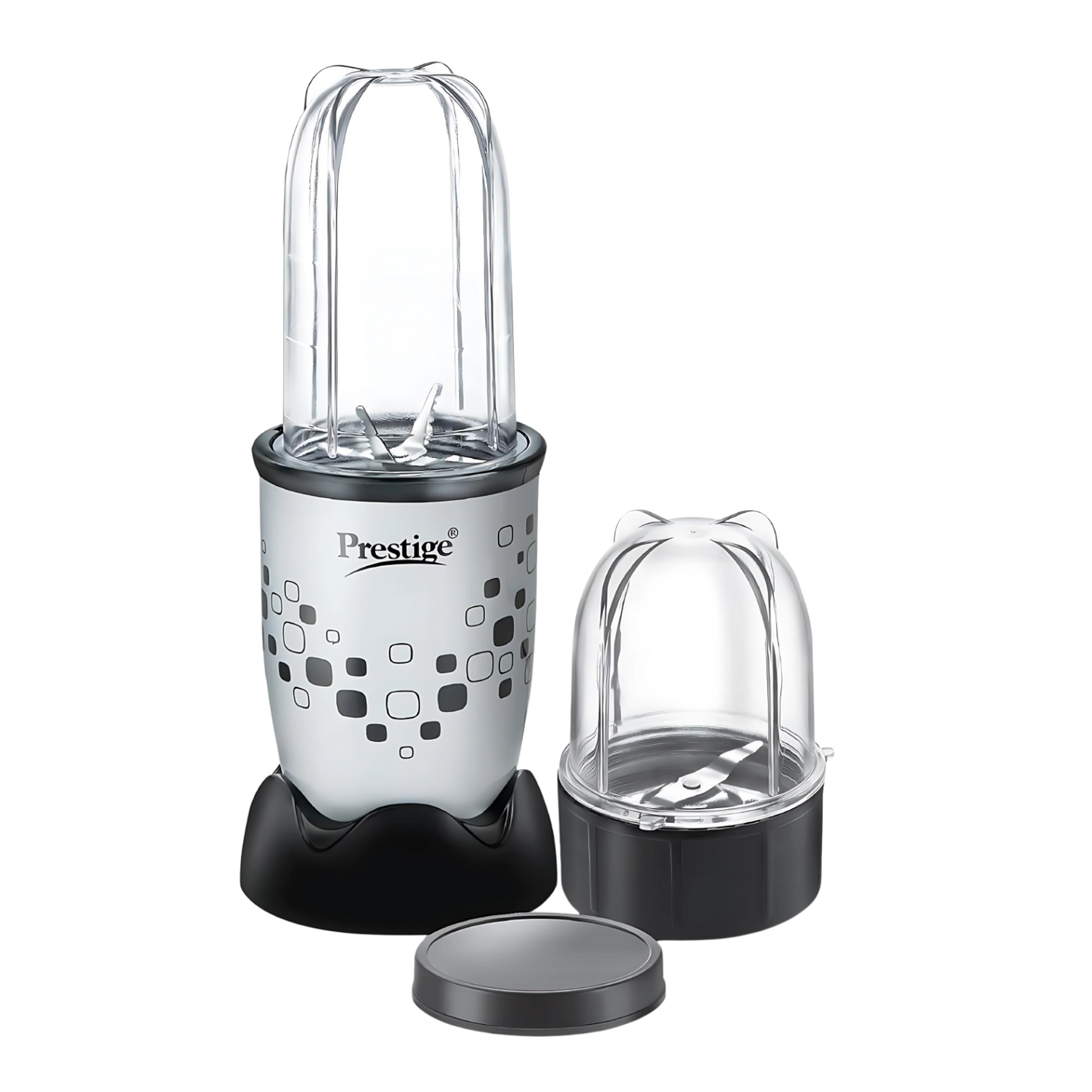 PRESTIGE 350 Watts Nutri-Mix 2.0 Mixer Grinder with 2 Jars | Compact Design | Multipurpose Jars | Inter-Lock System