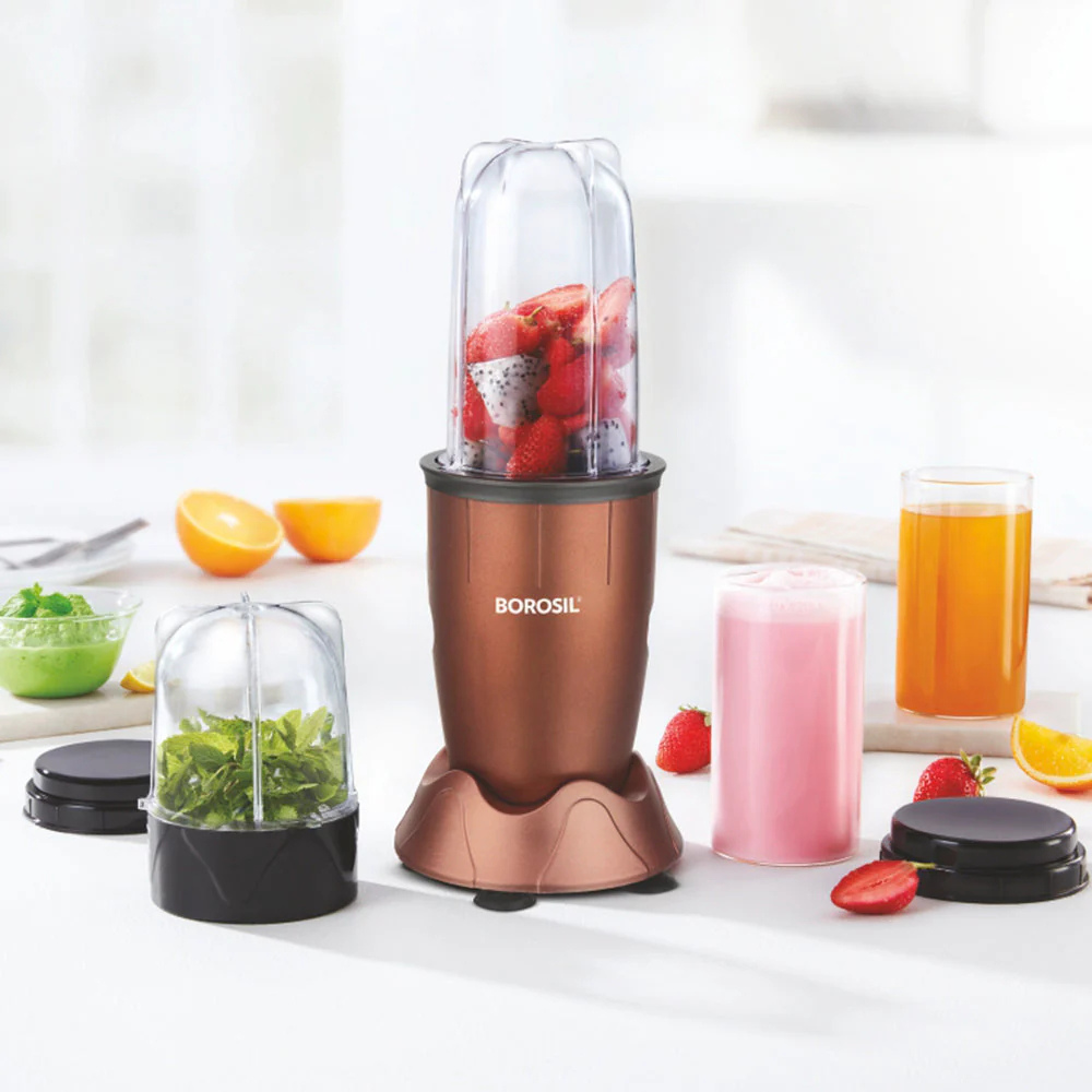 BOROSIL Nutrifresh PB32, Copper, Blender Grinder Smoothie Maker