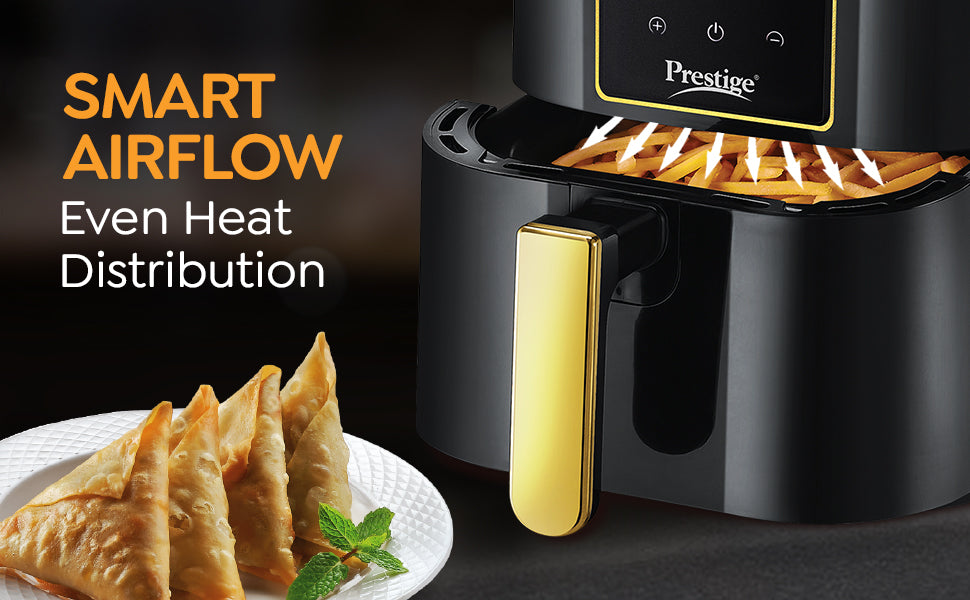 Prestige Nutrifry Electric Digital Air Fryer 4.5 Ltr - Premium Air Fryer from Prestige - Just Rs. 3799! Shop now at Surana Sons