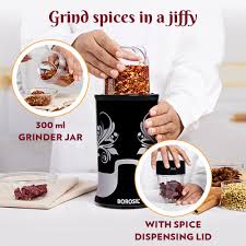 Borosil NutriFresh Portable Mini-Blender & Grinder,For Blending Smoothies & Chutneys, Dry Grinding Spices, Black, 400 W - Premium Nutriblend Blenders from borosil - Just Rs. 2573! Shop now at Surana Sons