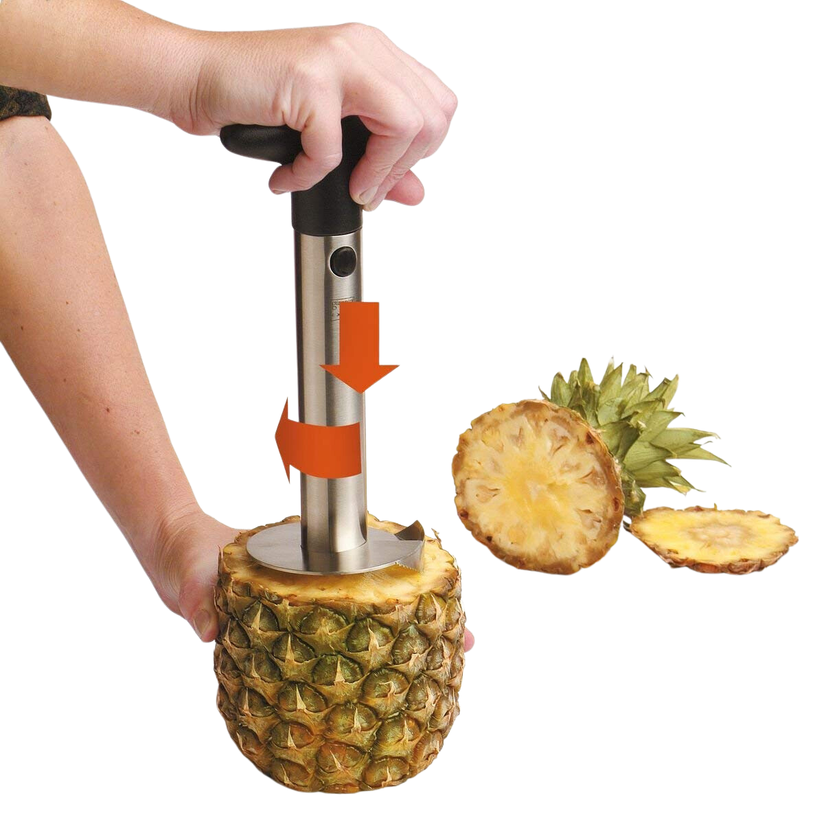 Stainless Steel Pineapple Cutter | Pineapple Slicer - Premium Pineapple cutter corer from Generic - Just Rs. 195! Shop now at Surana Sons