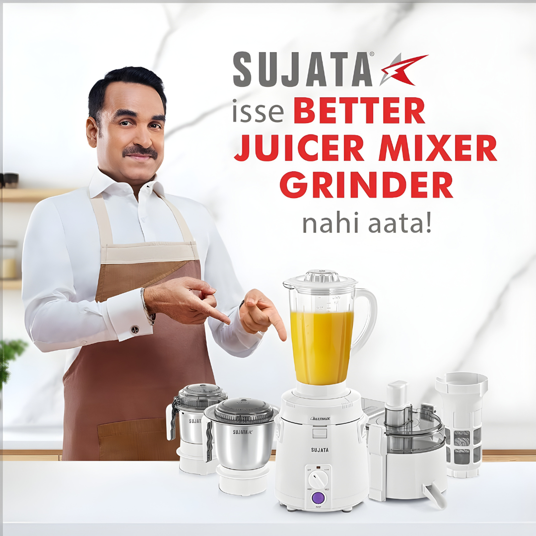 SUJATA Multimix | The 2-in-1 Mixer Grinder with Fresh Juice Maker | 900 W