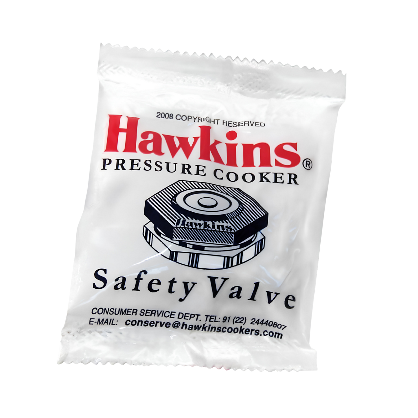 HAWKINS Aluminium Safety Valve For All Hawkins Pressure Cookers From 1.5 Litre To 14 Litre (SV) | Hawkins Genuine Spare Parts
