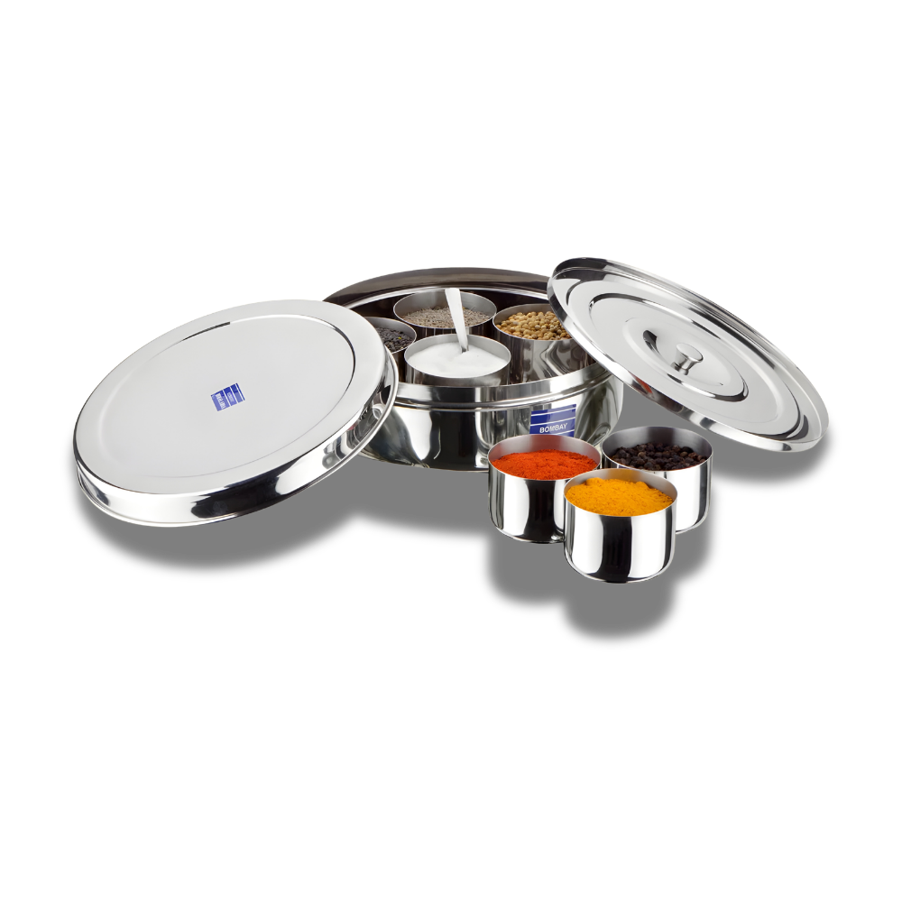 BHALARIA Stainless Steel - Masala Dabba, No. 12 | Premium Quality