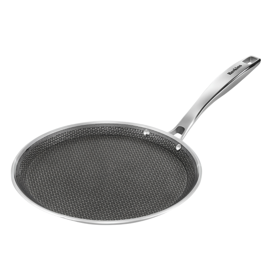 HAWKINS Induction Compatible Pro SS Tri-ply Shielded Nonstick Flat Tava 26 cm (PSNFT26)