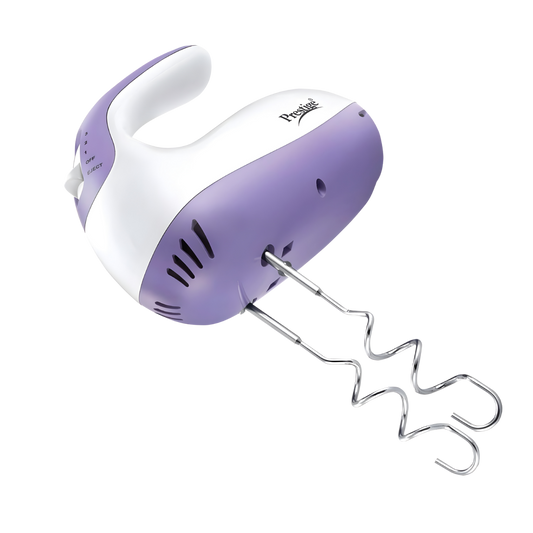 PRESTIGE PHM 2.0 Hand Blender 300 W with High Quality Stainless Steel Attachments (White, purple)