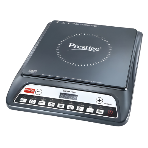 PRESTIGE PIC 20 NEO Induction Cooktop 1600W | Indian Menu Options | Automatic Voltage Regulator | Timer with user pre-set