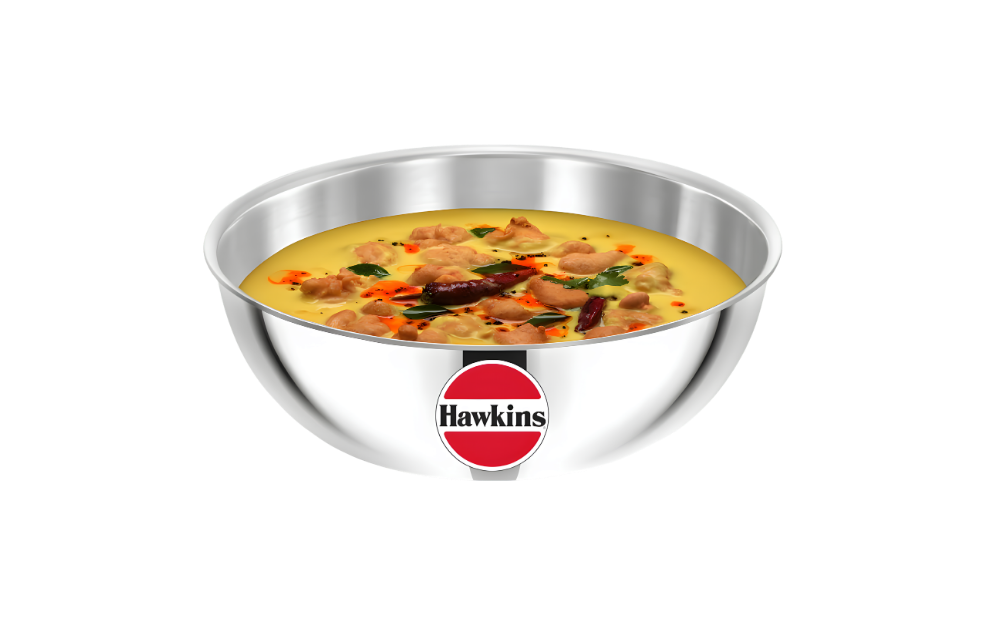 HAWKINS Induction Compatible SS Tri-ply Tasla (Kadhai)