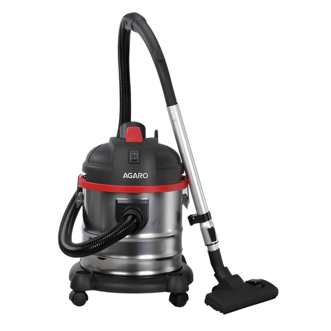 AGARO ACE Wet & Dry Vacuum Cleaner 1600 W | 21 Ltres Capacity | 21.5 kPa Suction Power | For Home & Office