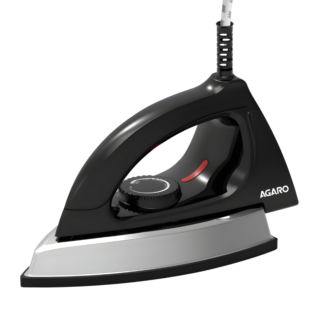 AGARO Regal Heavy Weight Electric Dry Iron, 1000 W, Black
