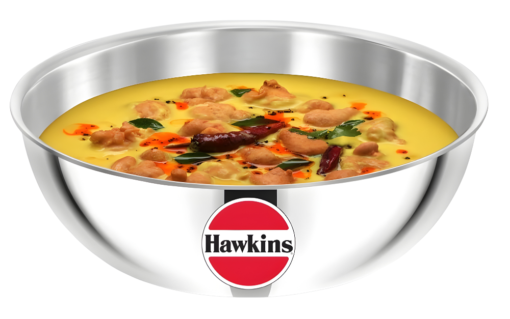 HAWKINS Induction Compatible SS Tri-ply Tasla (Kadhai)