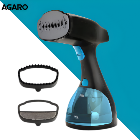 AGARO Signify Handheld Garment Steamer-Black & Blue