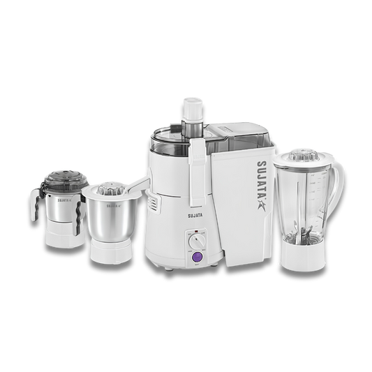 SUJATA POWERMATIC MAXIMA The All-In-One Juicer Mixer Grinder | 3 Jars | 900 Watt
