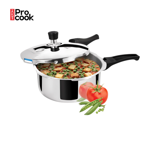 MILTON PROCOOK Triply Stainless Steel Pressure Cooker Outer Lid | ISI