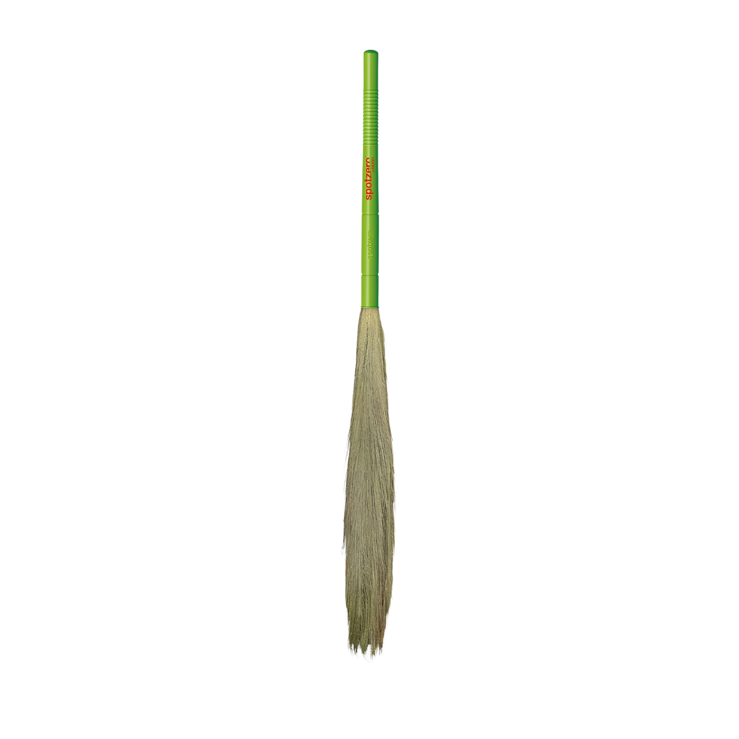 SPOTZERO By Milton Spotzero Airavat Premium Grass Broom I Shillong & Silchar Grass Blend I Extra Long Ergonomic Handle Design, 1 Pcs