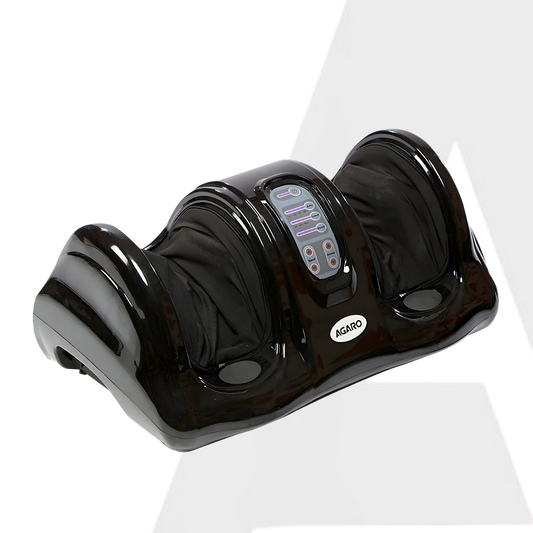 AGARO Foot Massager (Black) | With Kneading & Rolling Function, For Foot Relaxation & Improving Blood Circulation, Suitable for Home Usage