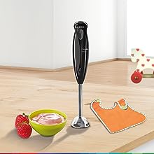 Bosch Stainless Steel CleverMixx Hand Blender With Attachments | MS1BG1151I | 400 Watts, Black - Premium Nutriblend Blenders from Bosch - Just Rs. 3490! Shop now at Surana Sons