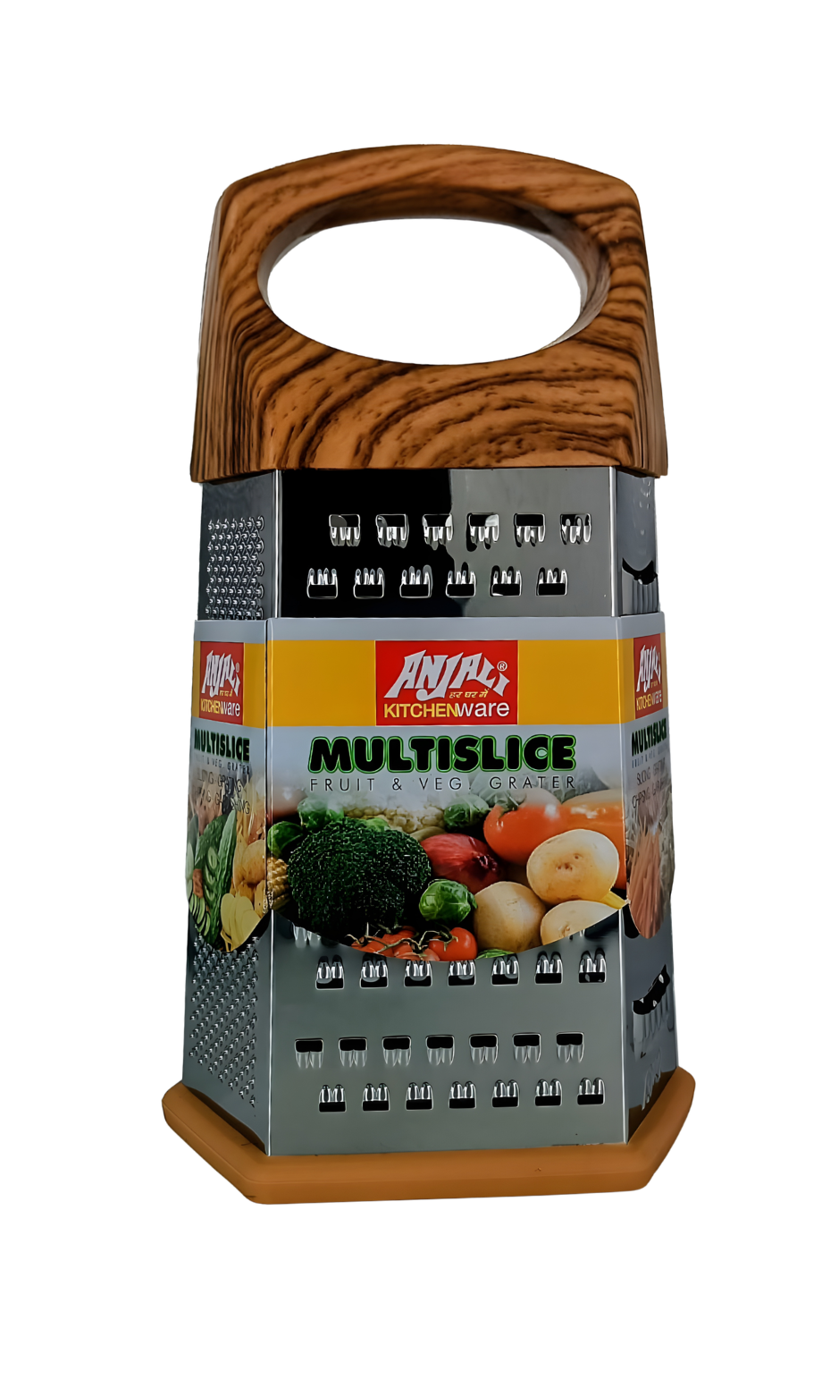ANJALI Chefline Multi Slicer 62 | Fruit & vegetable Grater | 6 Way | Slicer, Shredder, Grater, Jali Slice