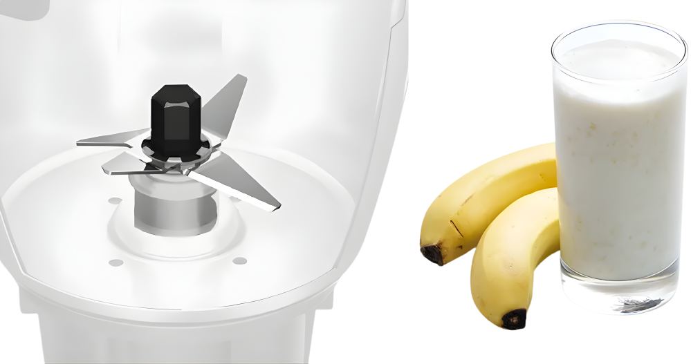 BOSCH Mixer Grinder TrueMixx Pro 1000 W Blue, MGM8842DIN | 4 Jar