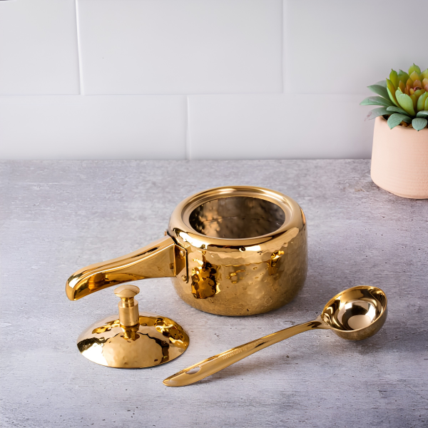 RAMSON ServeWell Cooker Style Serving Dish, Small 2 pcs Set – PVD GOLD